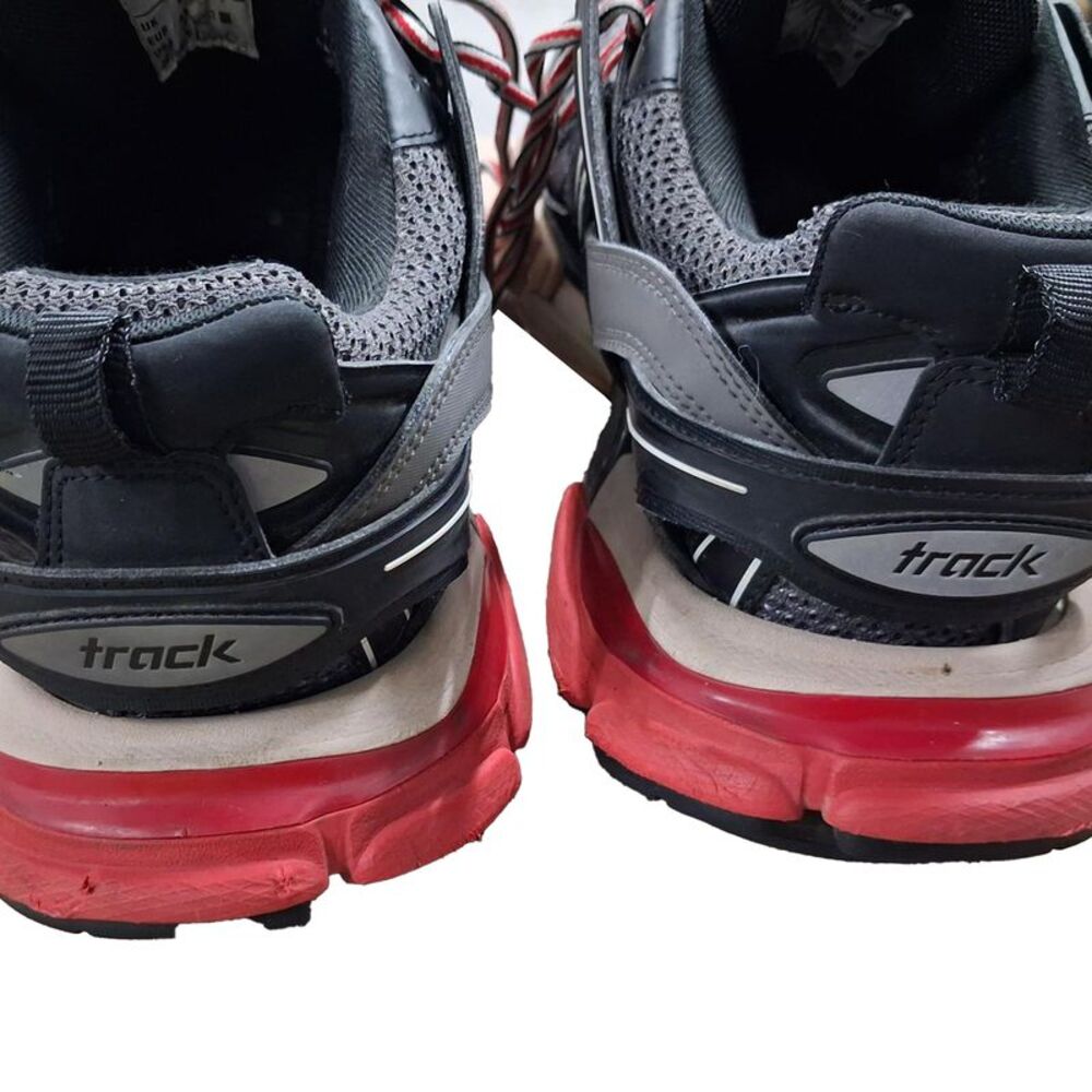 Balenciaga Track Sneakers in Black Polyurethane - Picture 7 of 10